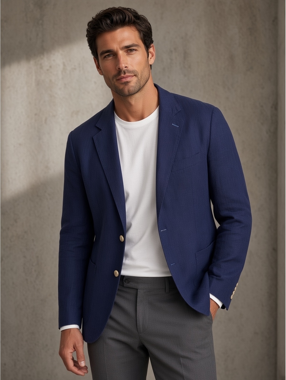 Tailorbyrd linen jacket large